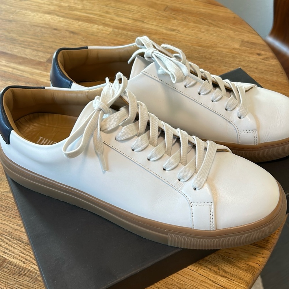Men’s Thursday white sneakers - brand new!
